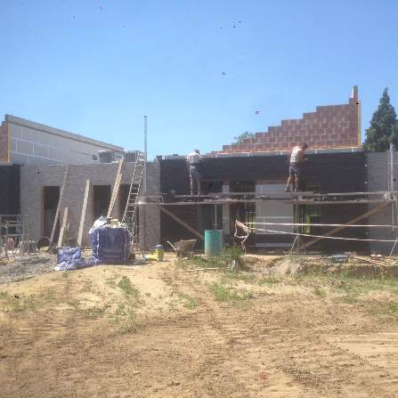 Gevelmetselwerk woningen