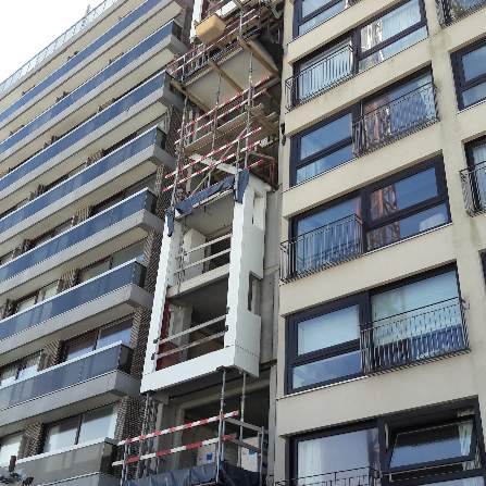 Ruwbouw 10de verdieping