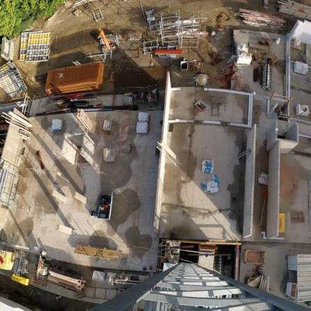 Ruwbouw 1ste verdieping